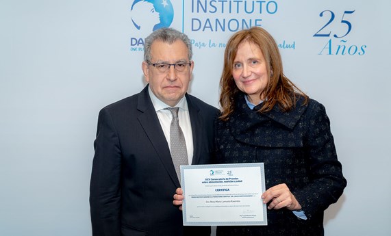Rosa Mª Lamuela-Raventós, Premio del Instituto Danone a la Trayectoria Científica
