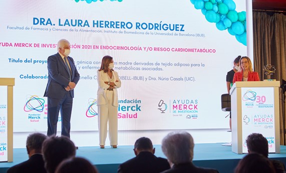 La Fundación Merck Salud entrega una de sus ayudas de investigación 2021 a Laura Herrero Rodríguez