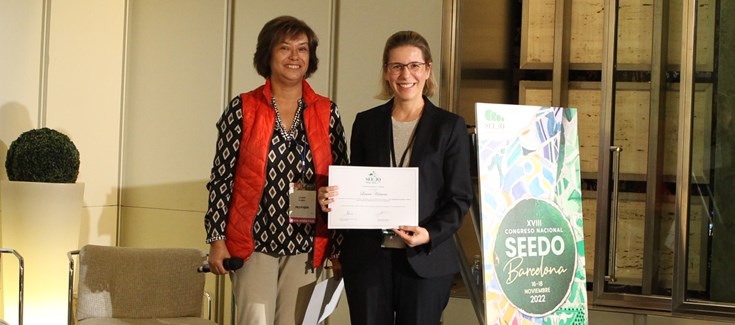 Premio Rising Star Laura Herrero recibe el Premio Rising Star de la SEEDO | CIBEROBN