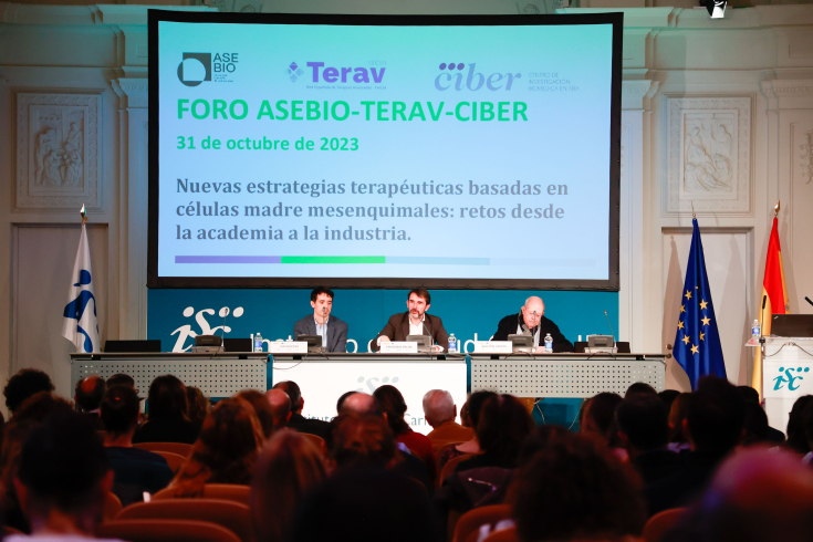 La segunda edición del Foro AseBio-TERAV-CIBER conecta la investigación académica y las capacidades industriales del sector biotecnológico en España en terapias avanzadas