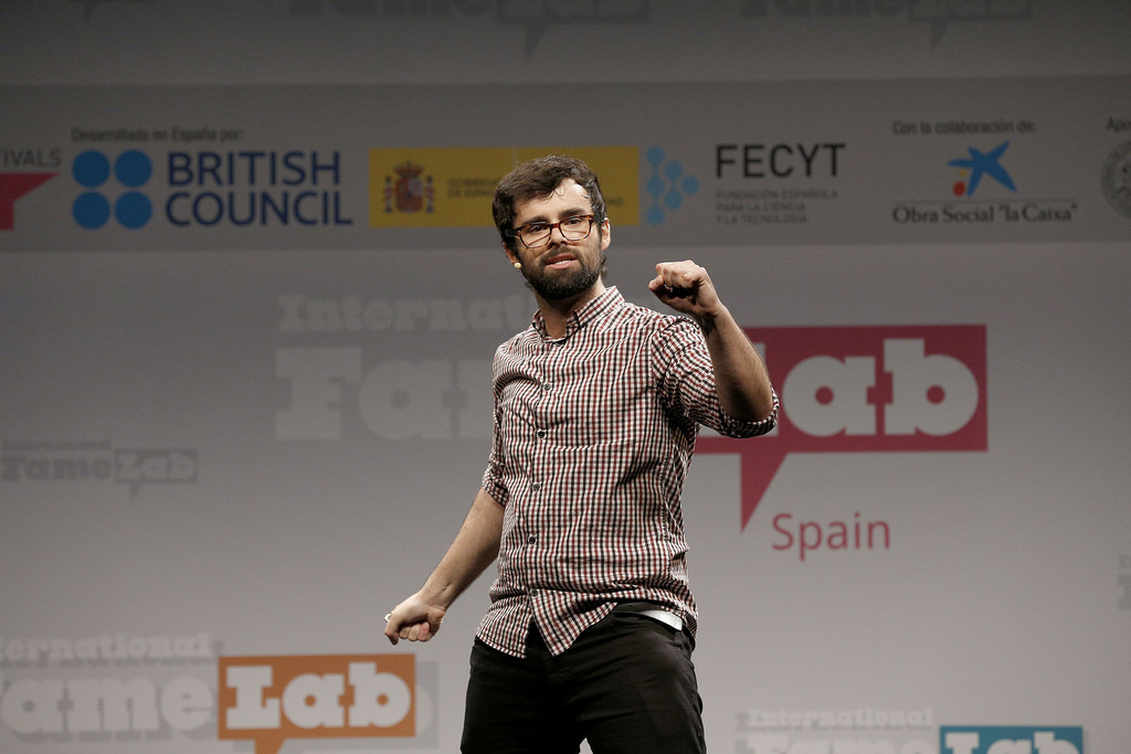 Ricardo Moure, del CIBEROBN, seleccionado para la final nacional de Famelab 2014, las ‘olimpiadas’ de la divulgación científica