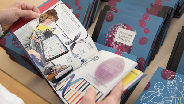 El CIBERDEM colabora con IDIBAPS y AstraZeneca en la iniciativa Sketching Diabetes