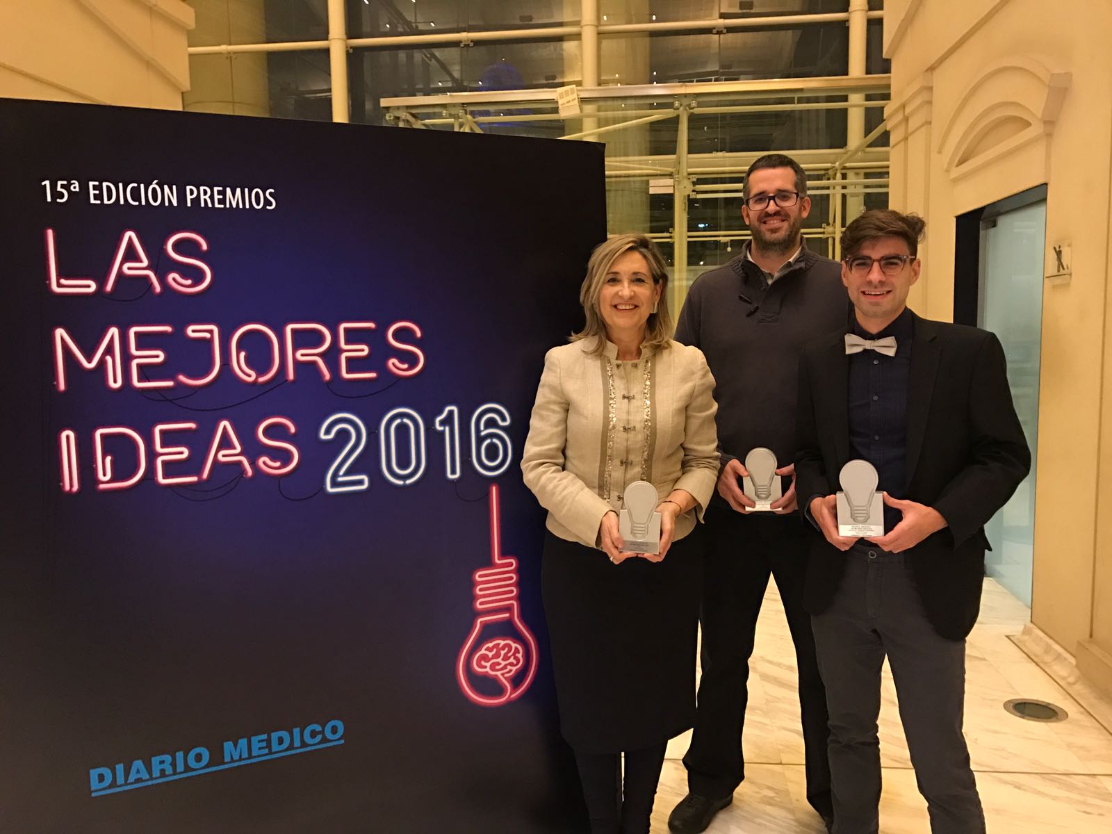 Tres proyectos donde participa el CIBER reconocidos en los Premios a las Mejores Ideas de Diario Médico