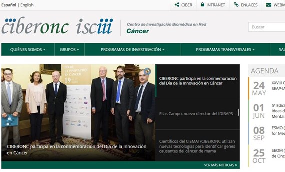CIBERONC estrena página web CIBERONC estrena página web