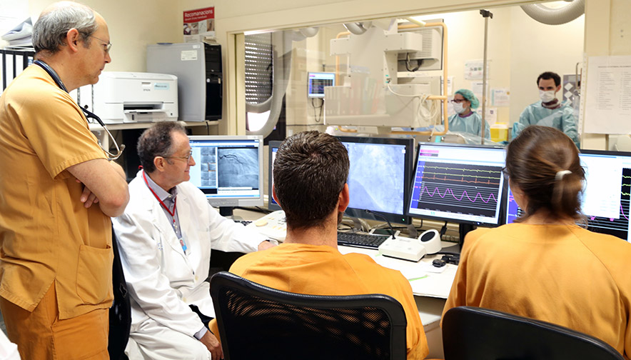 Cardiología del Vall d’Hebron acogerá estudiantes del programa dHEALTH Barcelona